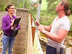 Kinky Slut Pisses Outside