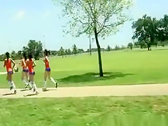Teen Sorority Girls Hazed By Lesbians