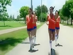 Teen Sorority Girls Hazed By Lesbians