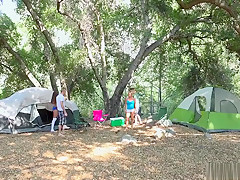 Cassidy Banks gets banged in a tent