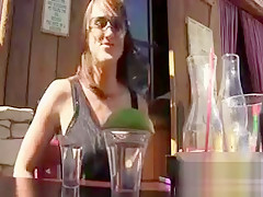 Sexy Brunette Milf Gets Horny Showing