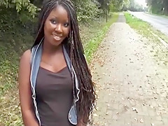 Real Slut Black Girl In The Street By Oopscams