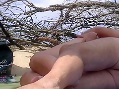 Mature beach fuck