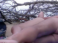 Mature beach fuck