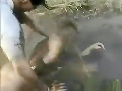 Nasty Mature Housewife Covered With Mud