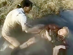 Nasty Mature Housewife Covered With Mud