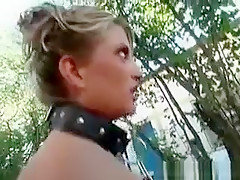 Bdsm Outdoor Play Where Guy Walks Two