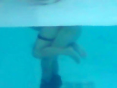 Fucking in the hotel pool