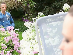 Plump Brunette Chick Sixty Nine Big Dick Licking