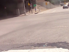 nude on the street