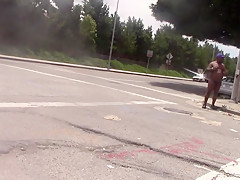 nude on the street
