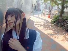Fabulous Japanese chick in Incredible HD, Outdoor JAV movie