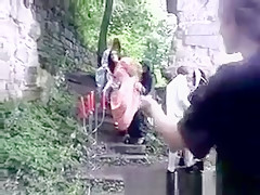 A Bunch Of Vintage Hotties Go Naughty In Wild Orgy Outdoors