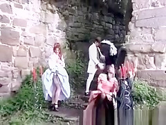 A Bunch Of Vintage Hotties Go Naughty In Wild Orgy Outdoors