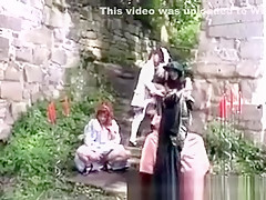 A Bunch Of Vintage Hotties Go Naughty In Wild Orgy Outdoors