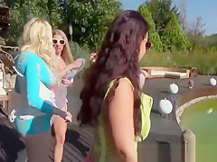 They Love Having One Wild Orgy Party Outside With Some Hunks