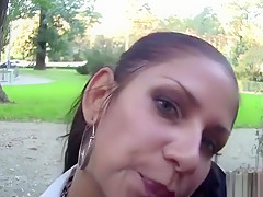 Naughty Pornstar Gets Hair Soaked With Piss And Sucks Rod