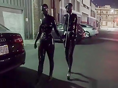 Hot Pornstar Latex And Cumshot