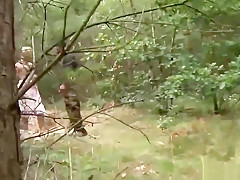 German Milf Interracial Outdoor Banged