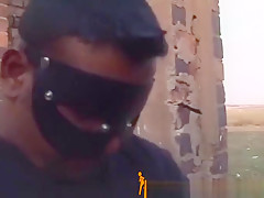 Rough Bdsm And Deepthroat With Busty African Slut