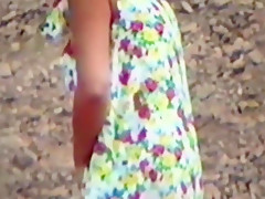Sophy Topless on Beach