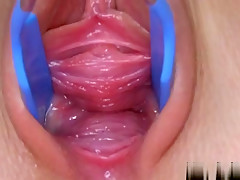 Hot Pornstar Gaping With Cumshot