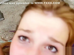 Sexy Alexis Gets Plowed On A Railroad