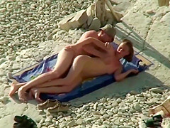 Couple Share Hot Moments On Nude Beach