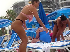 Beach Thong Milf Big Ass