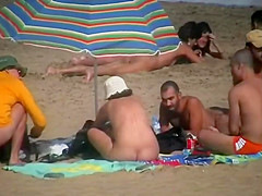 Nudists Spyied At Fuerteventura Island Beach