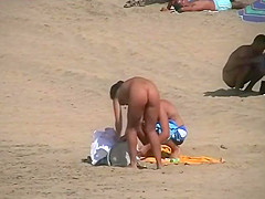 Nudists Spyied At Fuerteventura Island Beach