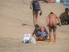 Nudists Spyied At Fuerteventura Island Beach