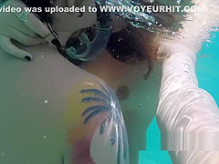 On a nude beach in Tenerife, Spain