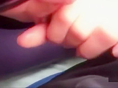 French aunt sucks dick on public beach