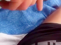 French aunt sucks dick on public beach