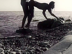 Russian Girl Sasha Bikeyeva - &nbsp Stunning nudist teases on camera, gets fucked and sucks a tourist on the beach