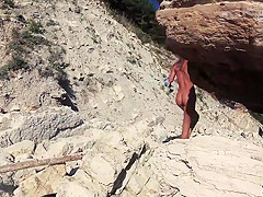 Russian Girl Sasha Bikeyeva - &nbsp Stunning nudist teases on camera, gets fucked and sucks a tourist on the beach