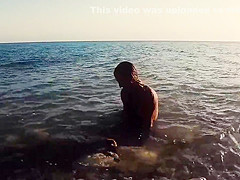 Russian Girl Sasha Bikeyeva - &nbsp Stunning nudist teases on camera, gets fucked and sucks a tourist on the beach