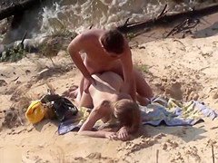 Swinger Outdoor Beach Gang Bang Public Sex Part Ii