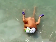 naturists video at the beach