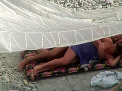 Public Outdoor Sex On The Beach By Private Couple