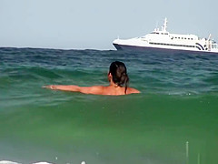 Jackass Nude Beach Voyeur Candid Spy HD