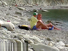 Тrevel - bloger vstretil nudistku. Пublichni minet na plyazhe v Бolgarii. RoleplaysCouples