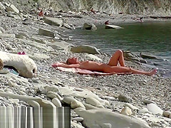 Тrevel - bloger vstretil nudistku. Пublichni minet na plyazhe v Бolgarii. RoleplaysCouples