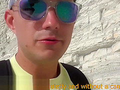 Тrevel - bloger vstretil nudistku. Пublichni minet na plyazhe v Бolgarii. RoleplaysCouples
