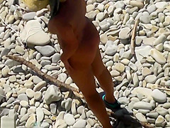 Naked Beach Volleyball Voyeur Pt 2