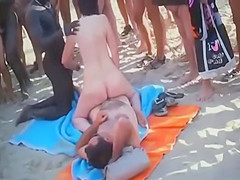 nude beach crowd pleasers