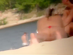Beach Voyeur HD Milfs Nude