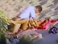 young couple having sex at the beach part 2