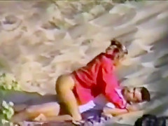 young couple having sex at the beach part 2